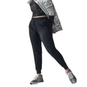 Athleta Altitude Jogger in Polartec Power Stretch // Large Tall (LT) Black
